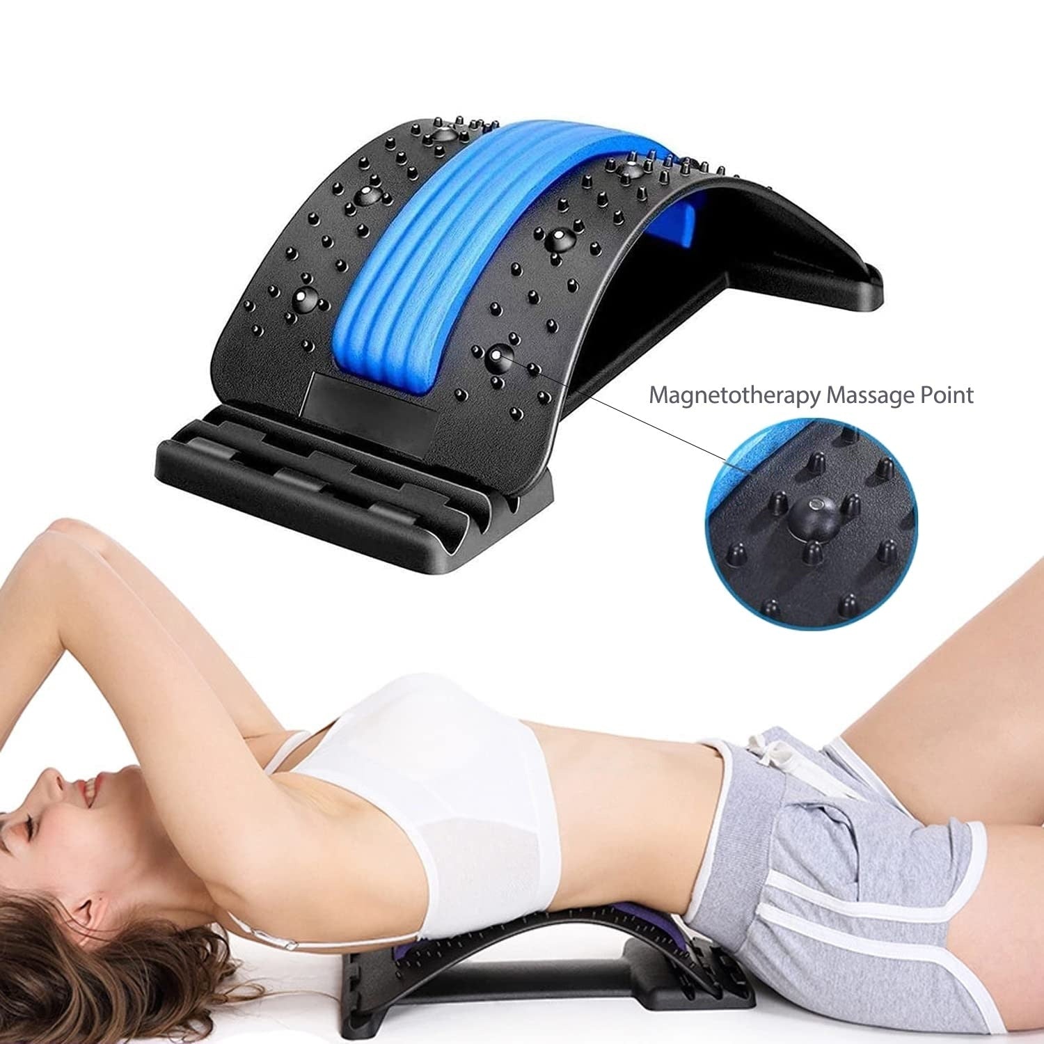 MAGNETOTHERAPY BACK STRETCHER